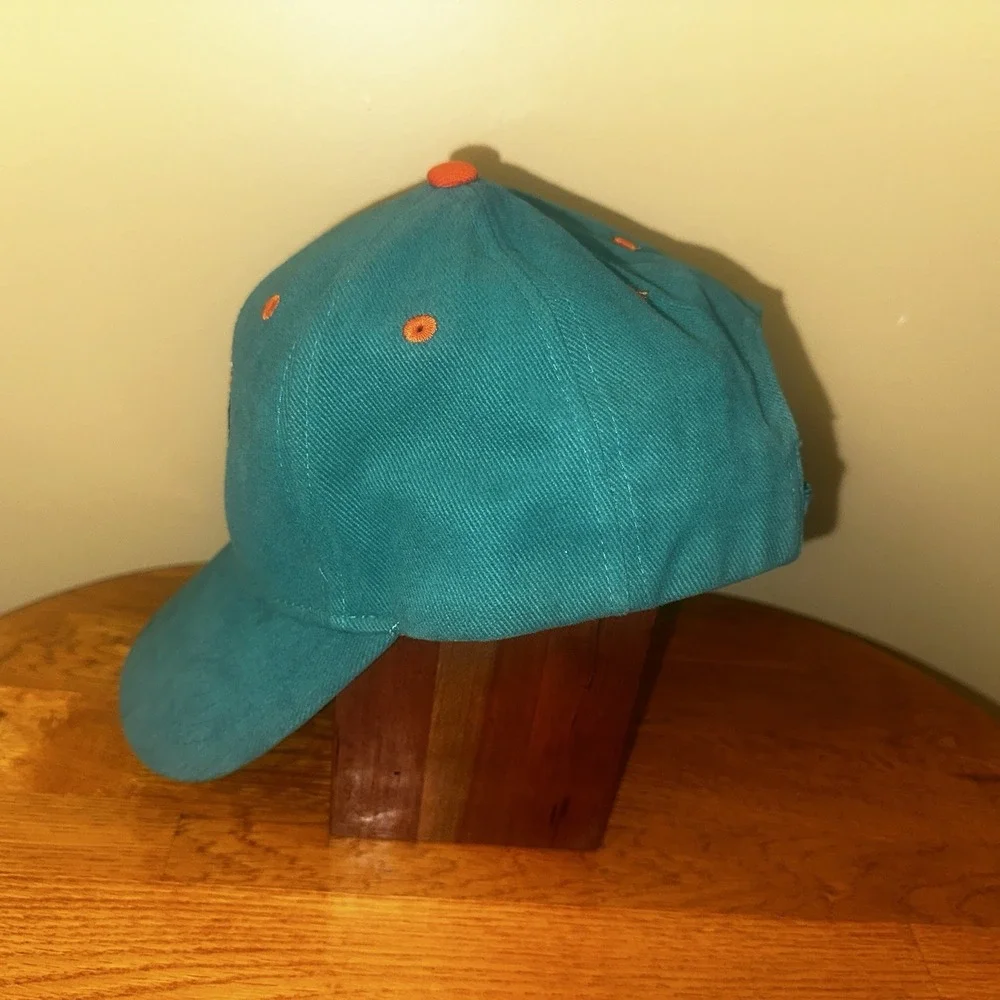 New Vintage Miami Dolphins Logo Hat Cap by NFL‎ Team Micro Corduroy One Size